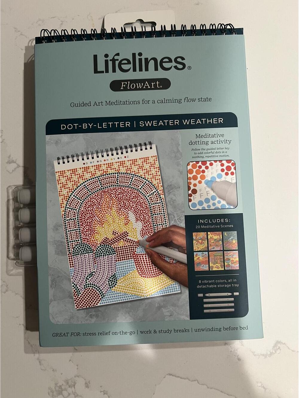 Lifelines FlowArt, Sweater Weather" , Melissa & Doug meditative activity